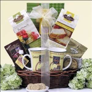 Morning Romance Wedding Anniversary Gift Basket  Grocery 