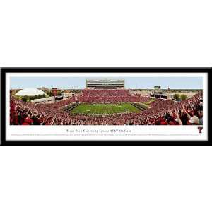   Jones AT&T Stadium Framed Panoramic Stadium Print