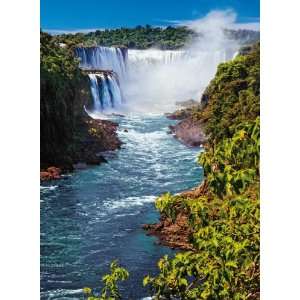  Iguazu Falls 1000 Piece Jigsaw Puzzle: Toys & Games
