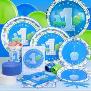  Boys Little 1 Standard Party Pack for 8 guests 