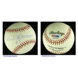   Autographed Ball   PSA COA   Autographed Baseballs: Sports & Outdoors