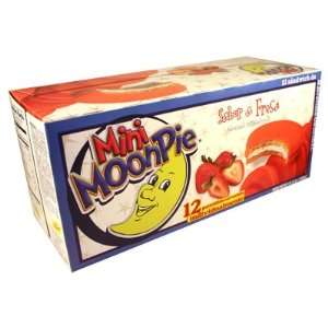 Mini Moon Pies Strawberry 12 Pack:  Grocery & Gourmet Food