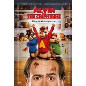  Alvin and the Chipmunks   Movie Poster   27 x 40
