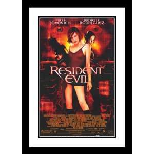  Resident Evil 32x45 Framed and Double Matted Movie Poster 