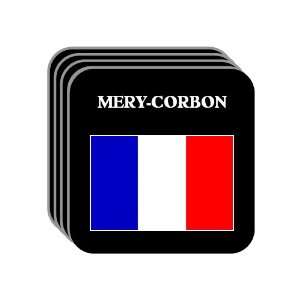  France   MERY CORBON Set of 4 Mini Mousepad Coasters 