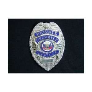  Private Security Officer Silver Shield Badge Everything 