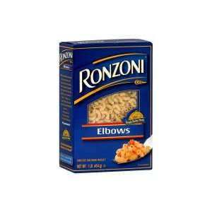  Ronzoni Enriched Macaroni Product, Elbows, 16 oz, (pack of 