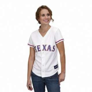  Womens Texas Rangers Replica Home Jersey Clothing