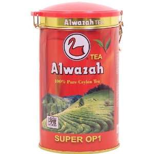Alwazah ceylon tea, Super OP1, 300 g locking cannister:  