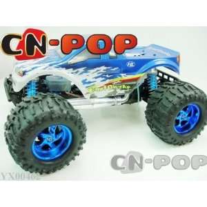   land overlord rtr nitro gas power 4wd monster truck Toys & Games
