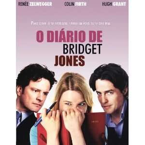 Bridget Joness Diary Poster Brazilian 27x40 Renee Zellweger Hugh 