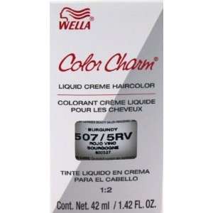  Wella Color Charm Liquid #0507 Burgundy Haircolor (Case of 