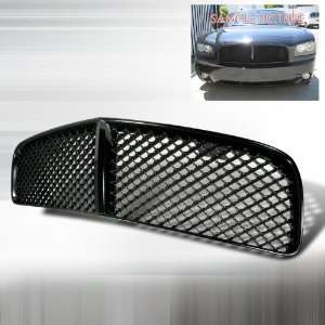  05 06 Dodge Charger Mesh Grille Black  Free Shipping 