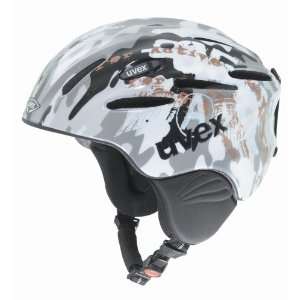  UVEX Ultrasonic Pro IAS Freeride Winter Helmet,Camo Grey 