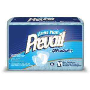 Prevail Pant Liners   LARGE PLUS Elastic Leg Gathers   13 X 28 inches 