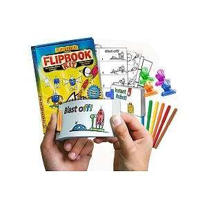  Rocket Robot Flipbook Kit: Toys & Games