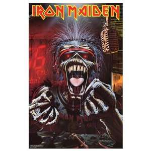  Iron Maiden Music Poster, 22.25 x 34.5 Home & Kitchen