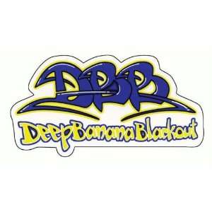  Deep Banana Blackout   Tag Logo   Decal   Sticker 