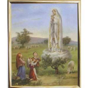   Lady of Fatima Framed Art, 8 x 10   MADE IN ITALY: Home & Kitchen