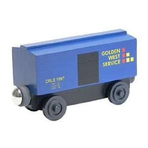   Railroad   Golden West Service Box Car   100206   Boxcar Toys & Games