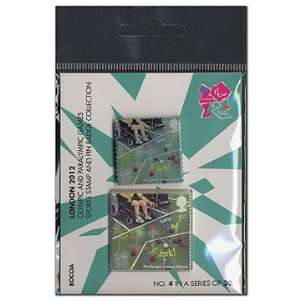 2012 Paralympic Games Boccia Stamp and Pin Pack 