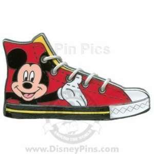   Character Sneaker   Mickey Mouse on Hi Tops Pin 69826 