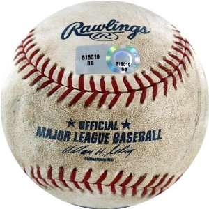  Giants at Dodgers 7 29 2008 Game Used Baseball  Sports 