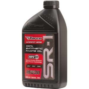  Torco A161033CE SR 1 10w30 Synthetic Racing Oil Bottle   1 