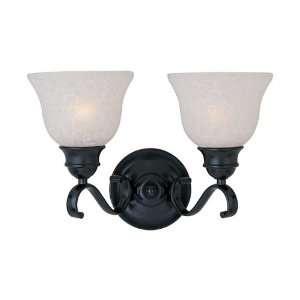  Maxim Lighting 11808ICBK 2 Light Wall Lamp, Black: Home 