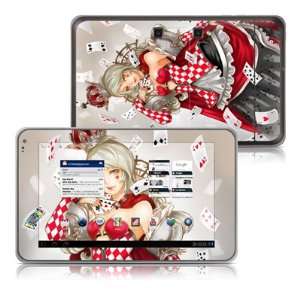  Queen Of Cards Design Protective Decal Skin Sticker for LG 
