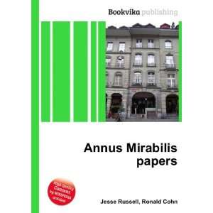  Annus Mirabilis papers Ronald Cohn Jesse Russell Books