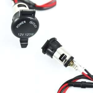   Cigarette Lighter Power Outlet Plug Socket 12V 120W Electronics