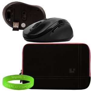   13 Inch Notebooks + Black SumacLife Wireless USB Mouse + VanGoddy LIVE