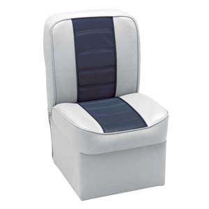  Deluxe Two Tone Jump Seat Grey   Navy