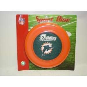  NEW Miami Dolphins Sport Disc NFL Frisbee Dog Toy Pet 