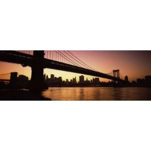  View of a Bridge, Manhattan Bridge, Lower Manhattan, New 