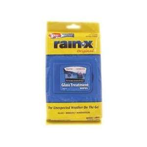 Blue Coral Rain X ® Glass Treatment Wipes Single 25 Sheet Pack   Blue 