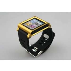  BangStore(TM)Tik Watch Wrist Strap for iPod Nano 6G Gold 