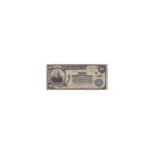  1902 $10 National Banknote, South Bend, IN, VG Toys 