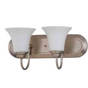  Nuvo 60/1913 Dupont 2 Light Fluorescent Brushed Nickel 
