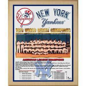  Healy New York Yankees 1978 World Series Team Picture 