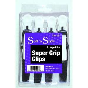  Soft N Style Super Grip Large (4 Pack) # Sns 195: Beauty