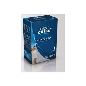   First Check Home Cholesterol Test 1 Test Kit