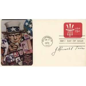  John Russell Twiss Autographed Commemorative Philatelic 