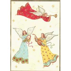  Musical Angels Boxed Christmas Cards: Health & Personal 