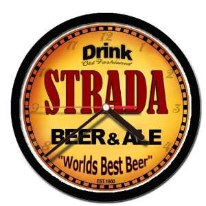  STRADA beer and ale cerveza wall clock: Everything Else