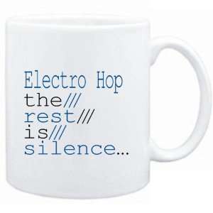  Mug White  Electro Hop the rest is silence  Music 