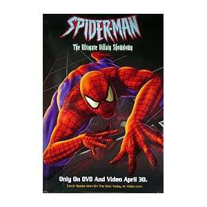  SPIDER MAN THE ULTIMATE VILLAIN SHOWDOWN (VIDEO AND DVD 