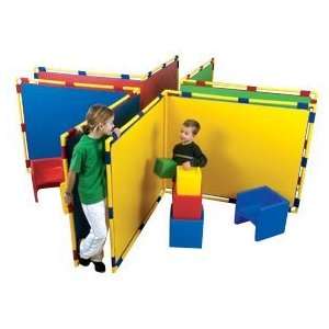  Corner Big Screen Panel Green by Childrens Factory Toys 