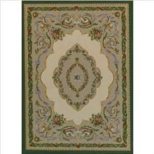  Innovation LaFayette Sandstone Emerald Rug Size 21 x 7 